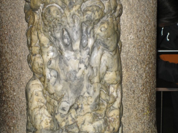 Columna de la Catedral de Santiago