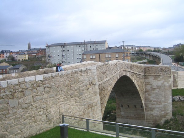 Entrando en Ponferrada