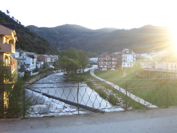 Amanecer en Villafranca del Bierzo