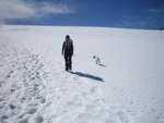 Llegando a la Cuerda del Calvitero